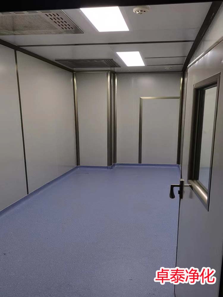 河北大安制藥有限公司凈化車間裝修施工完成，凈化車間施工案例